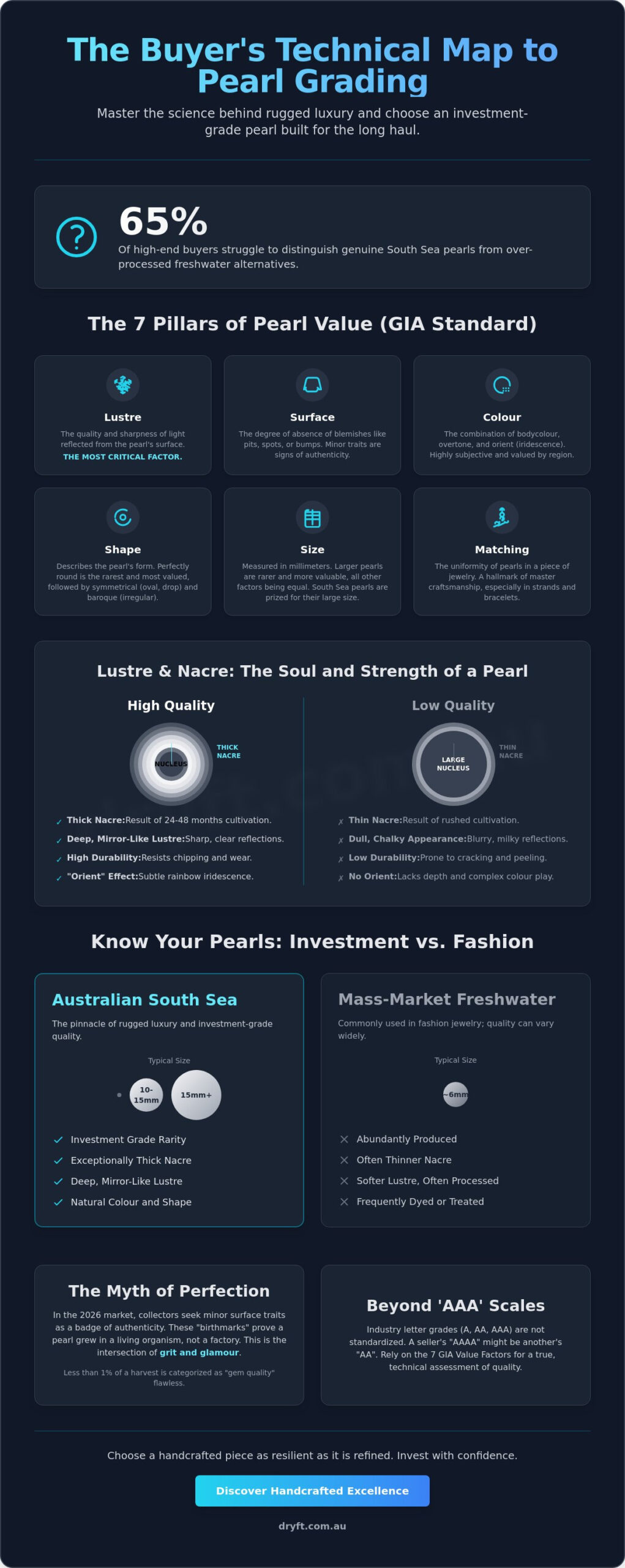 The Definitive Pearl Grading Guide for Buyers: Navigating Rugged Luxury in 2026